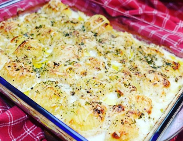 Schwedische Fächerkartoffeln