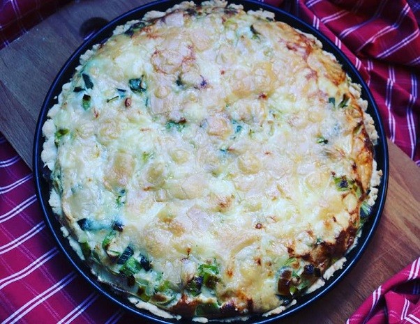 Lauch Käse Quiche
