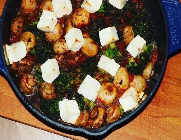 Pilz Brokkoli Pfanne
