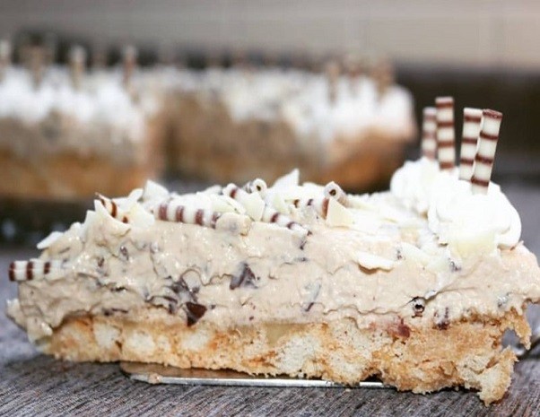 Cappuccino Marzipan Torte